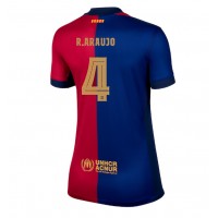 Maglia Calcio Barcelona Ronald Araujo #4 Prima Divisa Donna 2024-25 Manica Corta